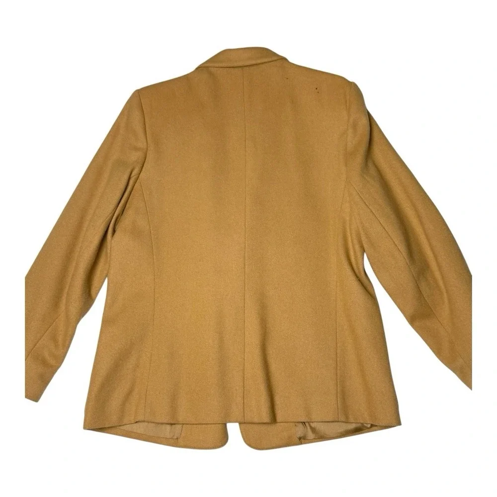 VTG Devon Womens Pure Wool‎ Blazer Size 12 Equestrian Career Minimalist